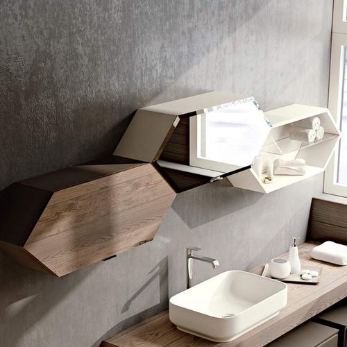 Mensola - Diamante  - ARCARI ARREDAMENTI - contemporaneo / in legno / da bagno