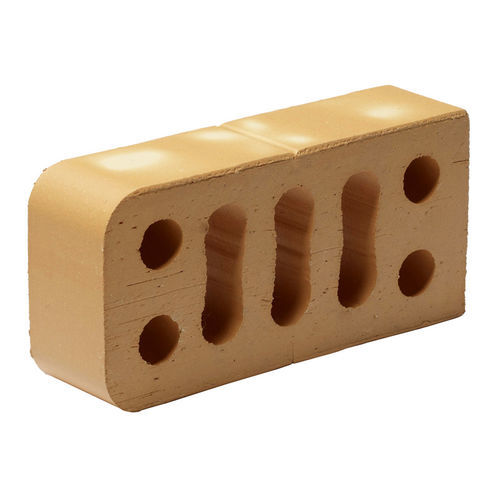 Mattone perforato - REDONDO - CANDIGRES - per barbecue / refrattario / rosso
