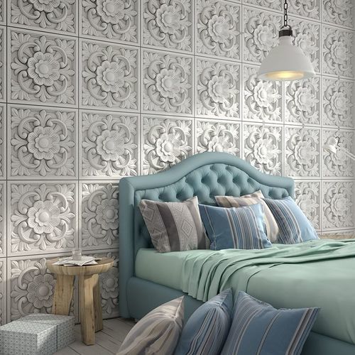 Pannello decorativo di rivestimento - Vintage - DECIMIN GmbH - da parete / ignifugo / in cemento
