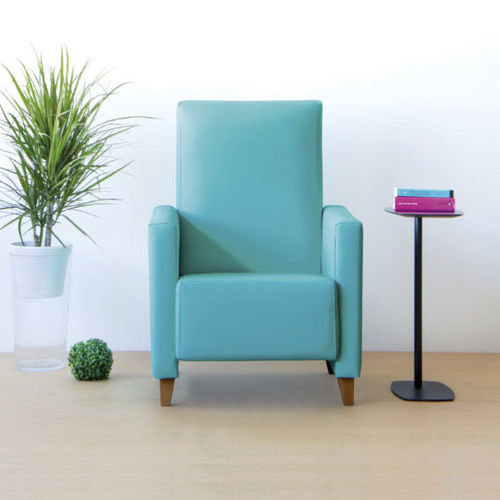 Poltrona contemporanea - DUNCAN - Seniorcare - in tessuto / in legno massiccio / con schienale alto
