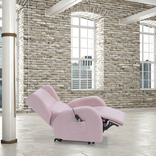 Poltrona relax tradizionale - VANIA - Seniorcare - in tessuto / con poggiapiedi / con schienale reclinabile
