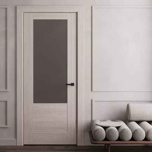 Porta da interno - 2.2 - IN WOOD LLC - in legno / in vetro / battente