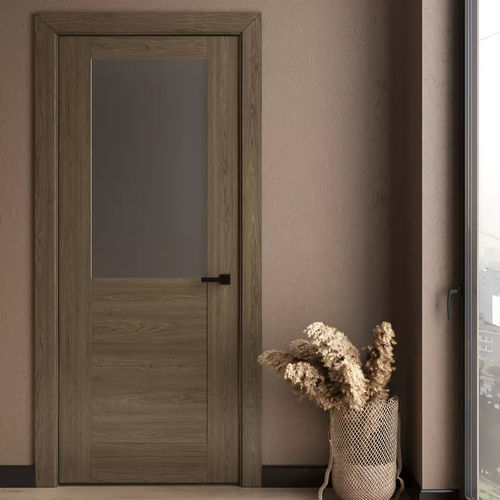 Porta da interno - 2.3 - IN WOOD LLC - in legno / in vetro / battente