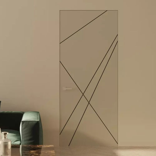 Porta da interno - ET-10/ ET-10 AL - IN WOOD LLC - in legno / battente / contemporanea