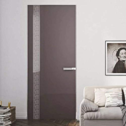 Porta da interno - Amore - IN WOOD LLC - in legno / battente / contemporanea