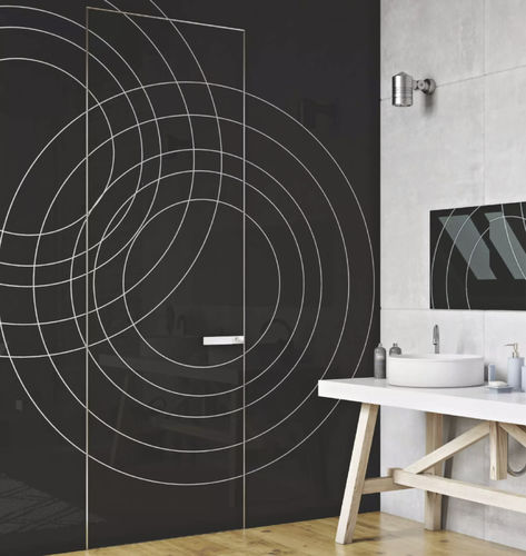 Porta da interno - Mendelson - IN WOOD LLC - in legno / battente / contemporanea