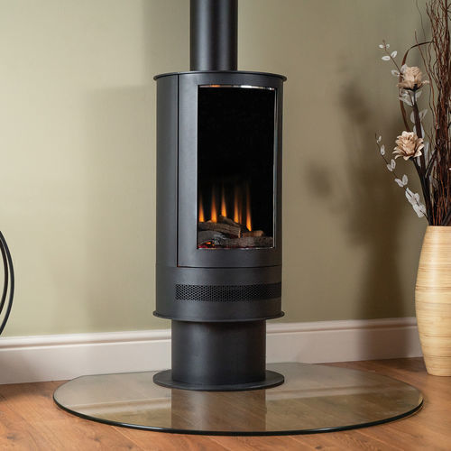 Stufa elettrica - Ashurst  - British Fires Ltd - 0 - 5 kW / con piedi / contemporanea