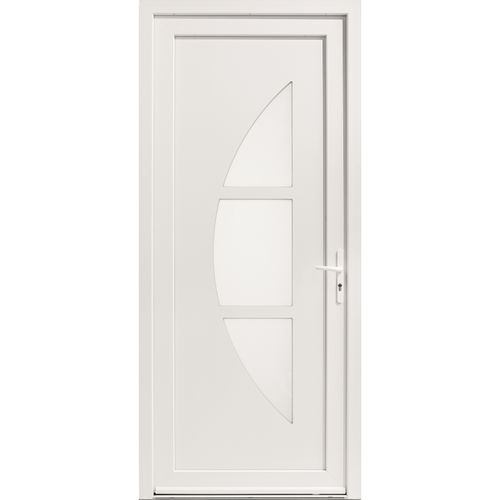 Porta d'ingresso - Eole - USINE-ONLINE - in PVC / battente / contemporanea