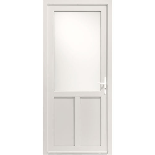 Porta d'ingresso - Caparis  - USINE-ONLINE - in PVC / battente / contemporanea