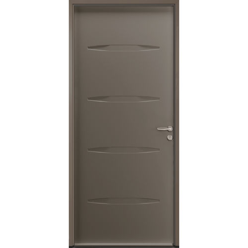 Porta d'ingresso - Daddy - USINE-ONLINE - in acciaio / battente / contemporanea