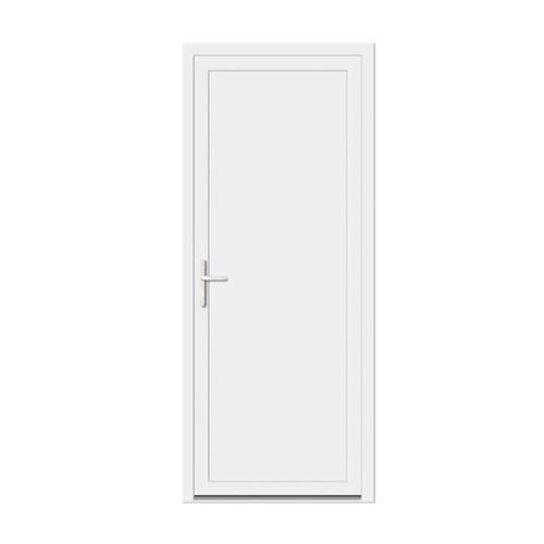 Porta di servizio - VEKA - USINE-ONLINE - in acciaio / in PVC / battente