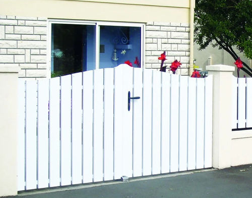 Cancello battente - Mel  - USINE-ONLINE - destro / sinistro / in PVC