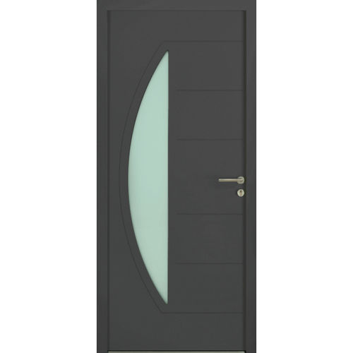 Porta d'ingresso - Hobby  - USINE-ONLINE - in alluminio / battente / contemporanea