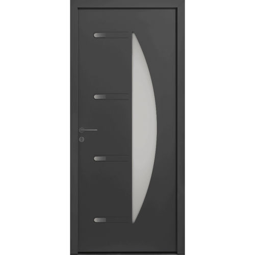 Porta d'ingresso - Orphie  - USINE-ONLINE - in alluminio / battente / contemporanea