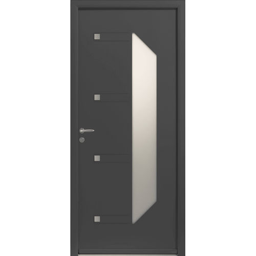 Porta d'ingresso - Girelle  - USINE-ONLINE - in alluminio / battente / contemporanea