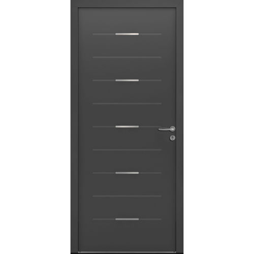 Porta d'ingresso - Mako  - USINE-ONLINE - in alluminio / battente / contemporanea