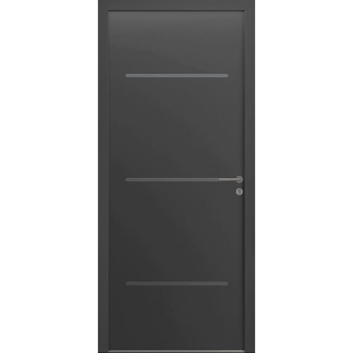 Porta d'ingresso - Janis  - USINE-ONLINE - in alluminio / battente / contemporanea