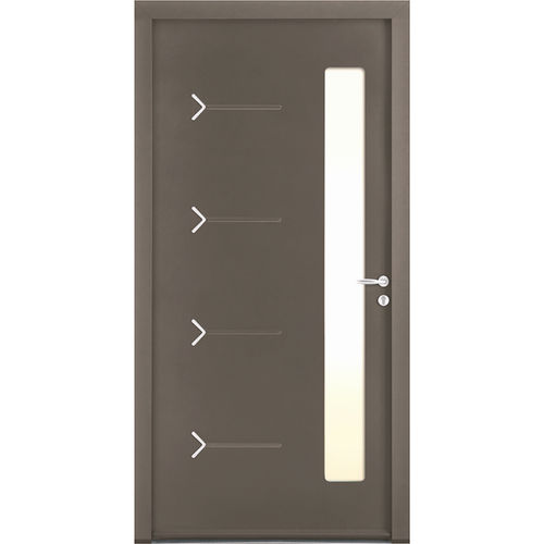 Porta d'ingresso - Enna19  - USINE-ONLINE - in alluminio / battente / contemporanea