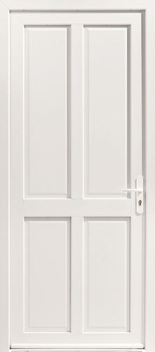 Porta d'ingresso - Caparis P - USINE-ONLINE - in PVC / battente / contemporanea