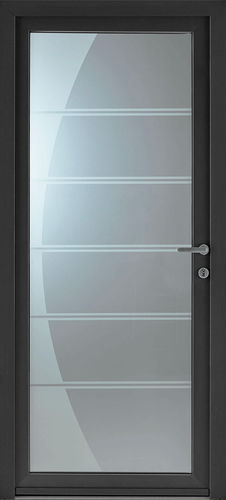 Porta d'ingresso - Mila - USINE-ONLINE - in alluminio / battente / contemporanea