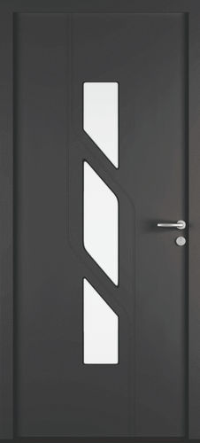 Porta d'ingresso - Sila - USINE-ONLINE - in alluminio / battente / contemporanea