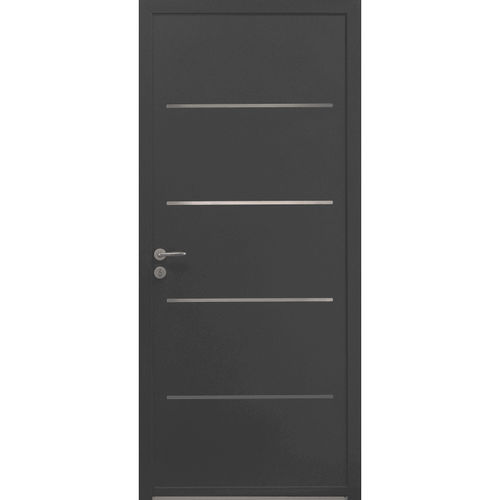 Porta d'ingresso - Enora  - USINE-ONLINE - in alluminio / battente / contemporanea