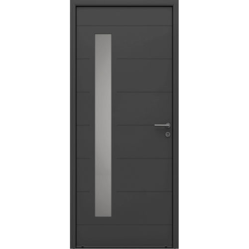 Porta d'ingresso - Luzia  - USINE-ONLINE - in alluminio / battente / contemporanea