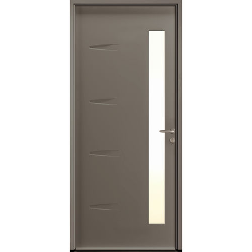 Porta d'ingresso - Teddy  - USINE-ONLINE - in acciaio / battente / contemporanea