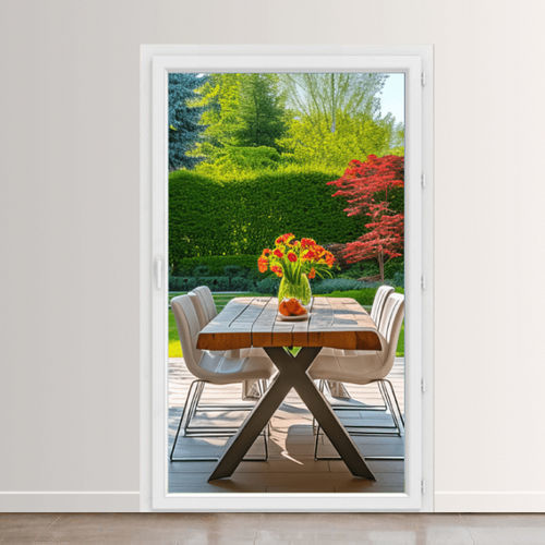 Porta finestra battente - VEKA  - USINE-ONLINE - in PVC / in vetro / a doppi vetri