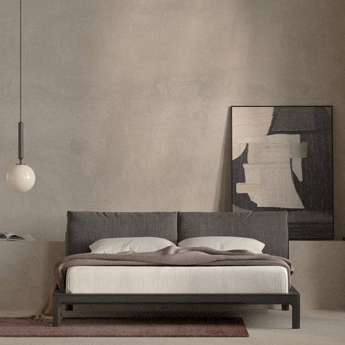 Letto matrimoniale - PHASE - Fine Furniture - contemporaneo / con testiera / in rovere