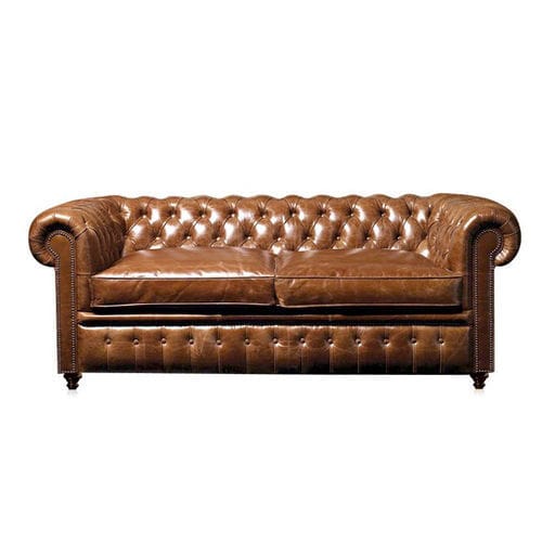 Divano chesterfield - Hadfeild - L'Atelier du Club - in pelle / in pelle di pecora / con braccioli
