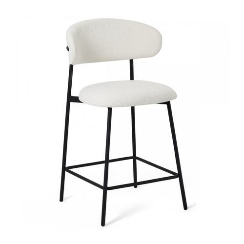Sedia alta contemporanea - DIANA - Furnhouse Aps - da interno / in tessuto / con supporto in metallo