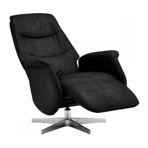 Poltrona relax contemporanea - DELTA  - Furnhouse Aps - in tessuto / in legno / in metallo