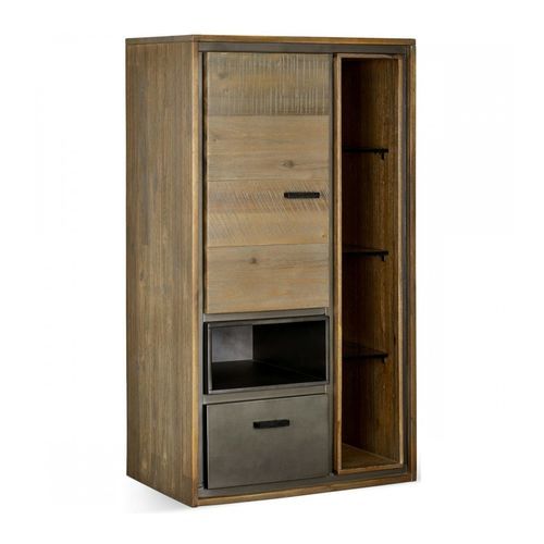 Mobile contenitore da parete - MALAGA  - Furnhouse Aps - contemporaneo / in MDF / in acacia