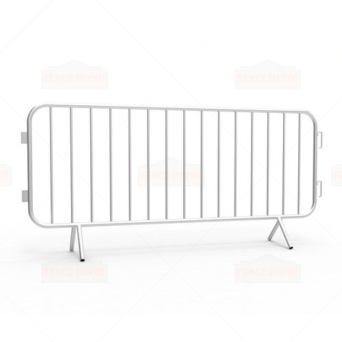 Barriera per parcheggi - FDCI114 - Fence Depot - per controllo folla / fissa / in acciaio galvanizzato