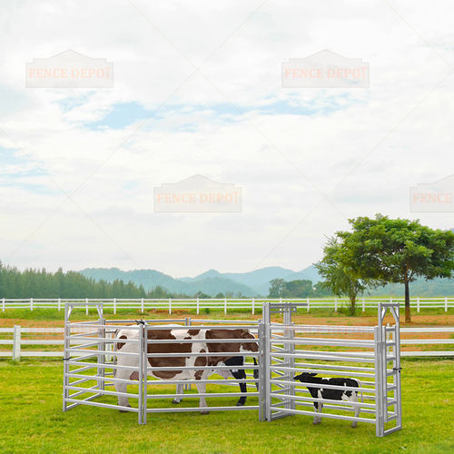 Recinzione a sbarre - FDF101001 - Fence Depot - per recinto di animali / in acciaio galvanizzato / rettangolare