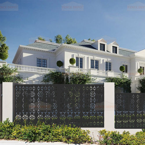 Recinzione a pannelli - FDR111001 - Fence Depot - residenziale / in acciaio galvanizzato / rettangolare