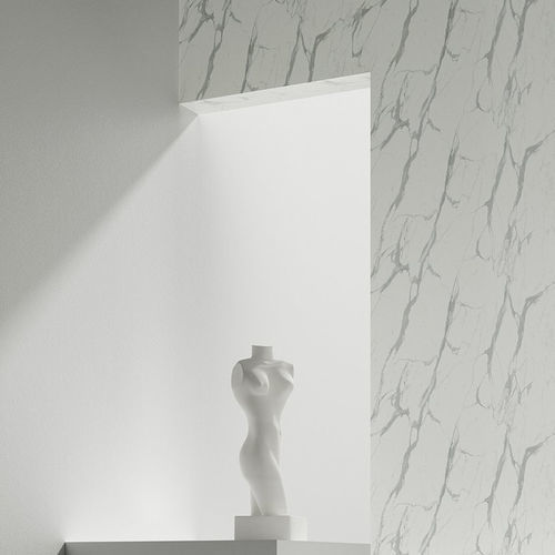 Pannello decorativo di rivestimento - Statuario Venato T09 - Saviola - da parete / melaminico / colorato