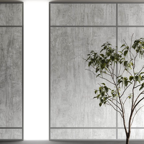 Pannello decorativo di rivestimento - Tiger Wood Bianco DP8 - Saviola - da parete / melaminico / liscio