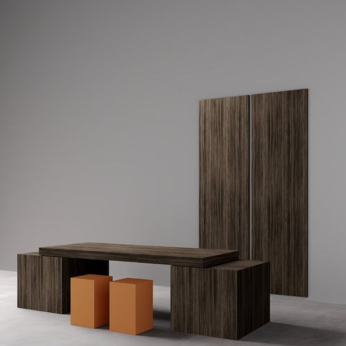 Pannello decorativo di rivestimento - Mabathu Antracite A54 - Saviola - per arredamento / da parete / per interni