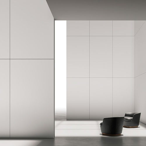 Pannello decorativo di rivestimento - Bianco Ice OSS - Saviola - da parete / melaminico / liscio
