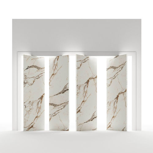 Pannello decorativo di rivestimento - Calacatta Bianco A83 - Saviola - per interni / melaminico / 3D
