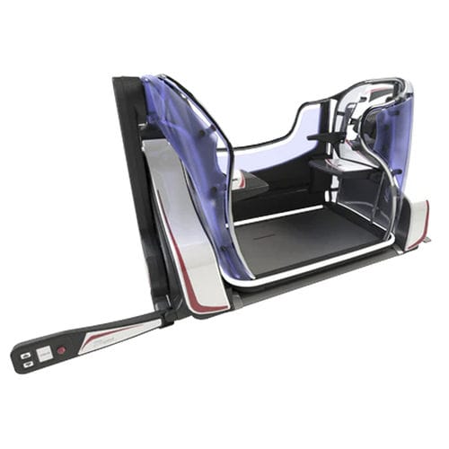 Piattaforma elevatrice per sedia a rotelle - Poolpod 3.0 - Cotenda - per piscina / per uso domestico / ad uso professionale