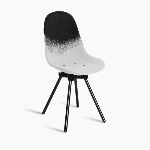 Sedia contemporanea - GRAVÊNE 6.3 - Maximum Paris - in plastica / in polietilene / con supporto in metallo