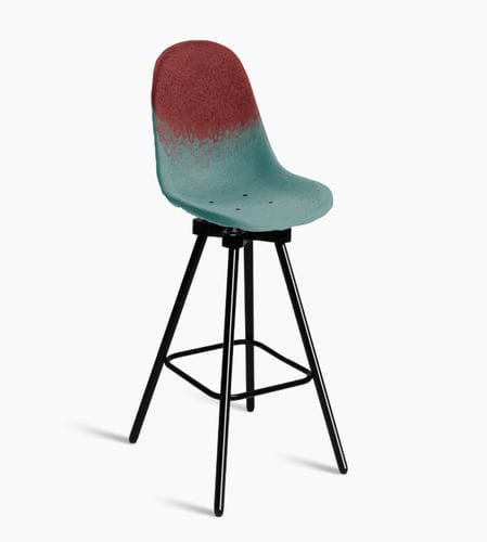 Sgabello da bar contemporaneo - GRAVÊNE 7.6 - Maximum Paris - in plastica / in polietilene / con supporto in metallo