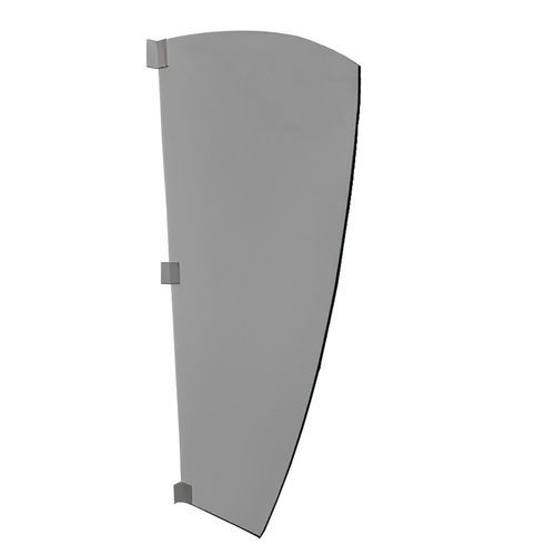 Parete divisoria per orinatoio in legno - Creativ II - LOGGERE - per bagno pubblico / professionale