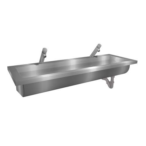 Lavandino sospeso - Easy IV : 426120 - LOGGERE - rettangolare / in acciaio inossidabile spazzolato
