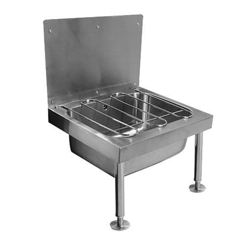Vaschetta di scarico sospeso - Robusto 233118 - LOGGERE - con piedi / in acciaio inossidabile