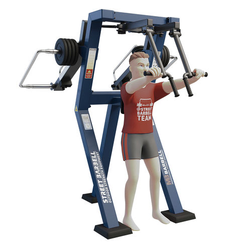 Attrezzo per bodybuilding butterfly - MB 7.31  - Streetbarbell - da esterno / contract