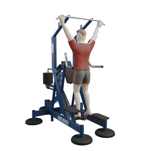 Attrezzo per bodybuilding dips - MB 7.73 - Streetbarbell - pressa per spalle / pressa per pettorali / da esterno